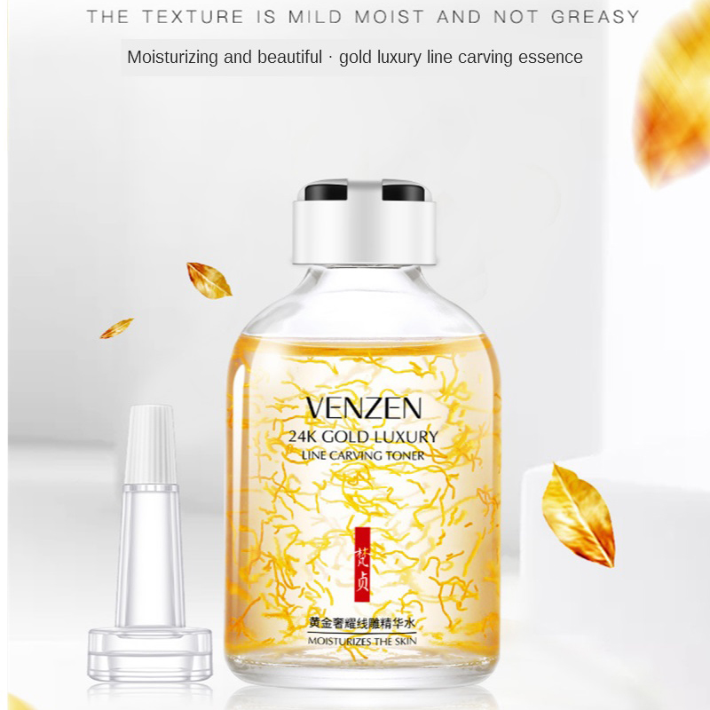 Linha luxuosa ouro 24K Toner d - Luxury Skincare Treatments avaliação e preço