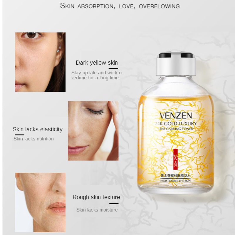 Linha luxuosa ouro 24K Toner d - Luxury Skincare Treatments avaliação e preço